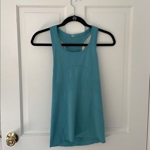 Teal Lululemon Swiftly Tech Tank